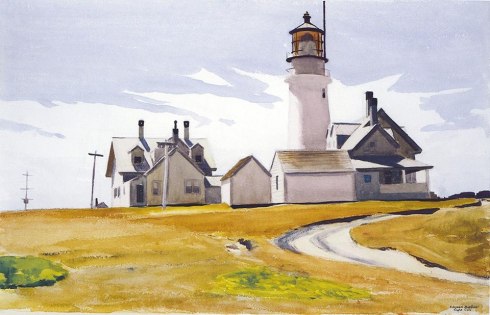 Edward Hopper - Highland Light, North Truro (1930)